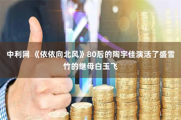 中利网 《依依向北风》80后的陶宇佳演活了盛雪竹的继母白玉飞
